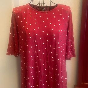 Old Navy polka dot dress size small
